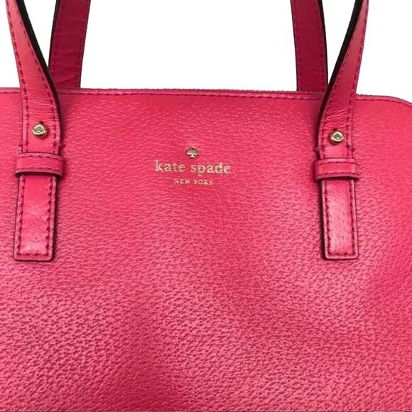 Kate Spade Grand Street Rachelle Flamingo Pink Handbag - Picture 5 of 5